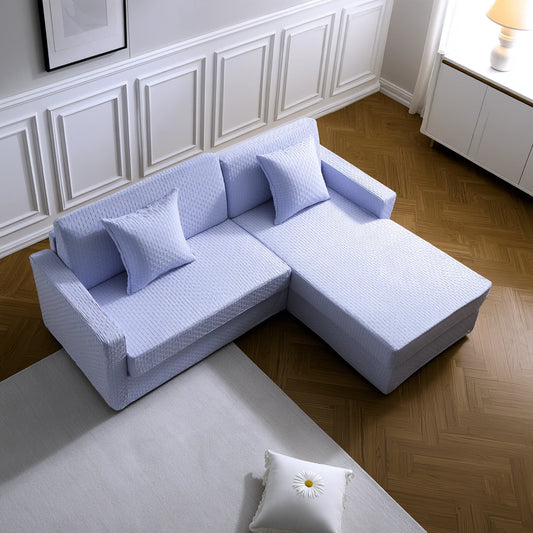 Modulaire hoekbank, kleur grijs